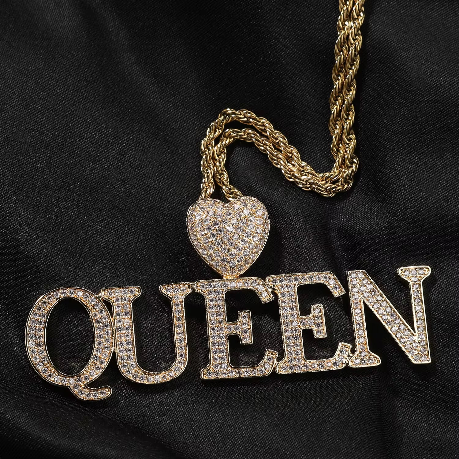 Gold Plated Name Pendants