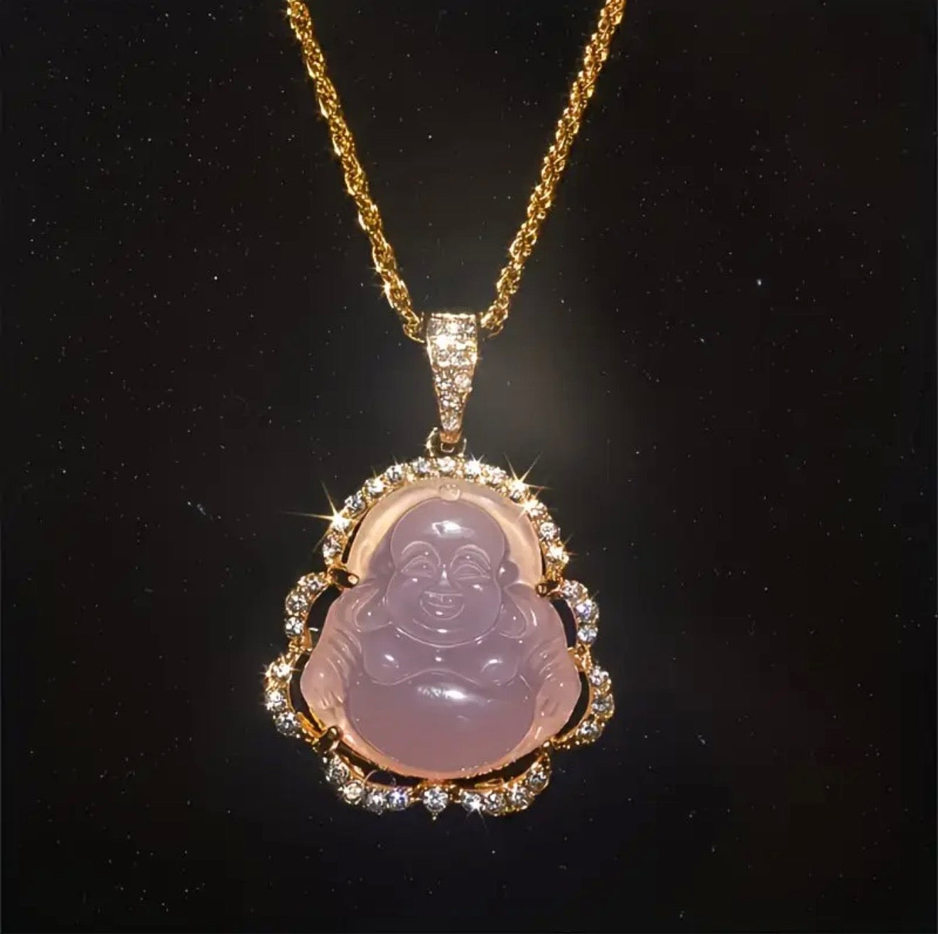 Gold Layered Buddha Necklace