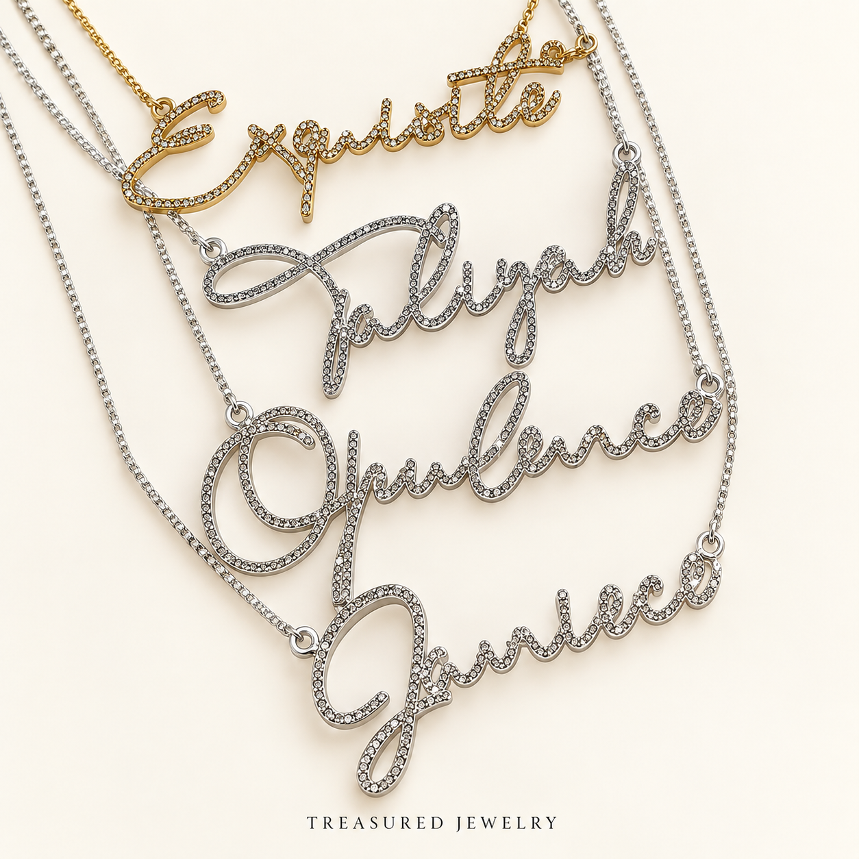 Golden Signature | Custom Name Necklace