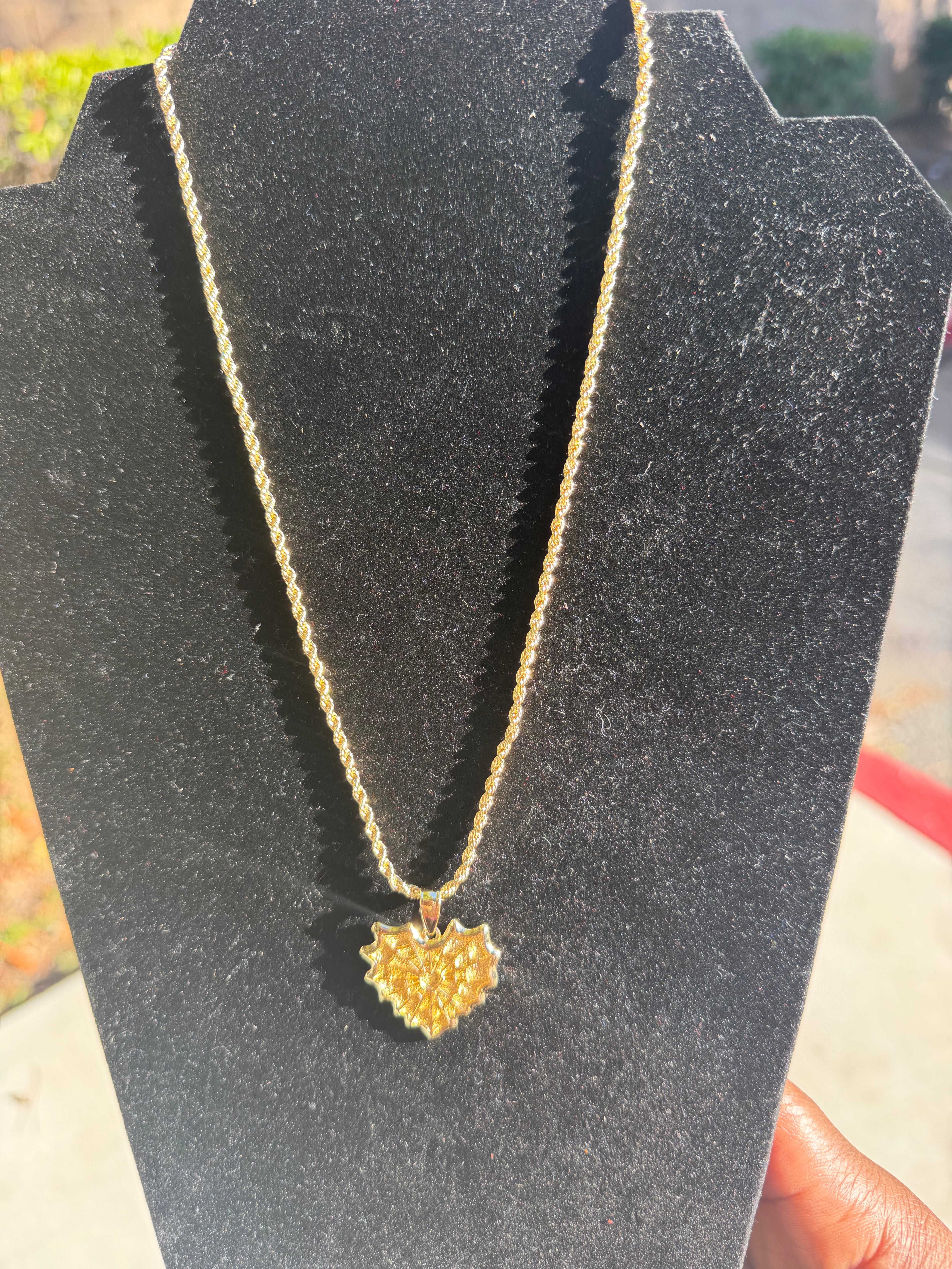 Heart of Webs | 14K Gold Layered Necklace