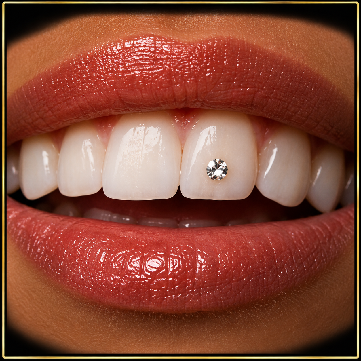 Classic Crystal Tooth Gem